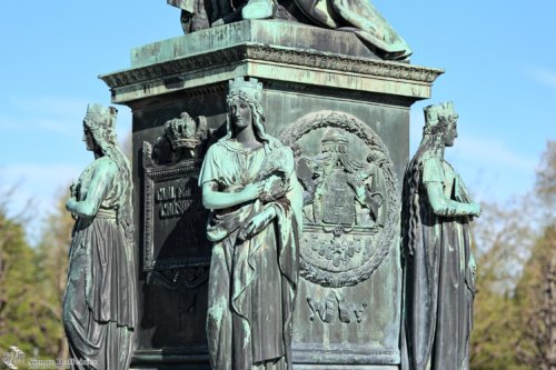 Großherzog-Karl-Friedrich-Denkmal, Detail